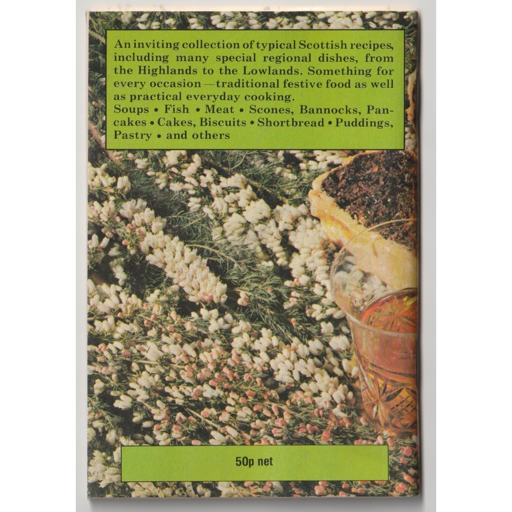 Traditional Scottish Cookery Margaret Fairlie Hale Instant Book 1985 Paperback - Picture 2 of 3